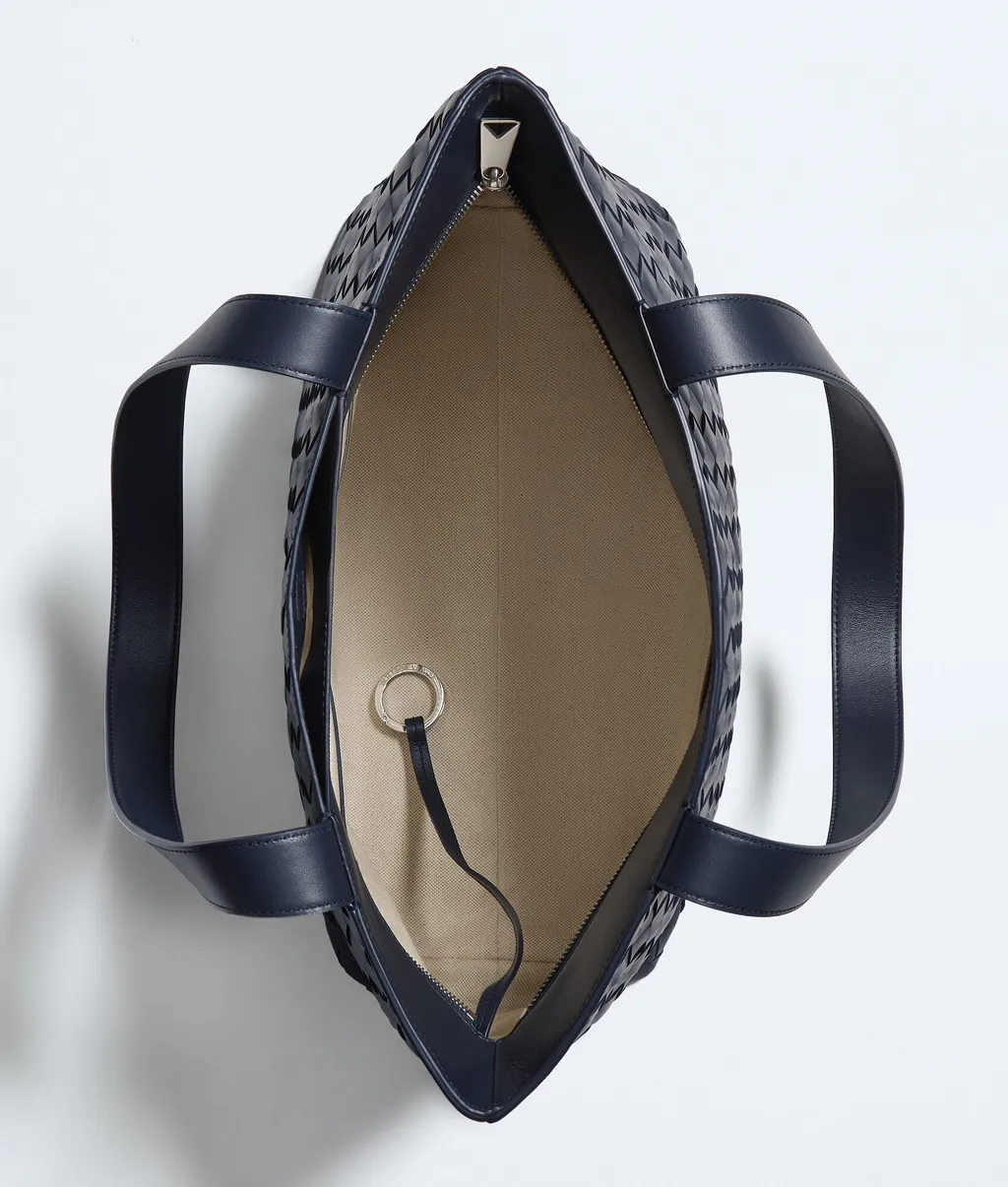 Small Intrecciato Zipped Tote