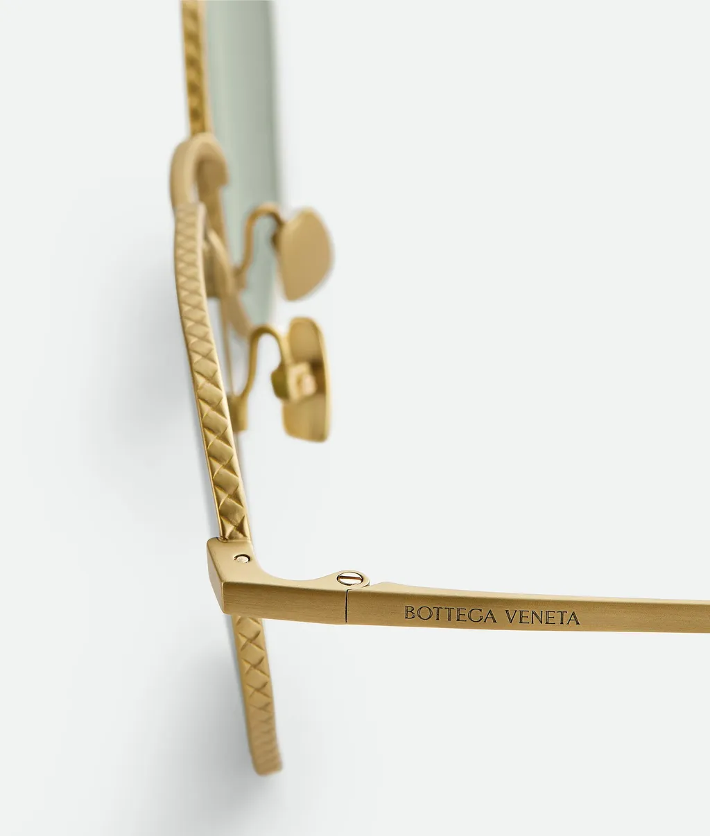 Intrecciato Geometrical Sunglasses