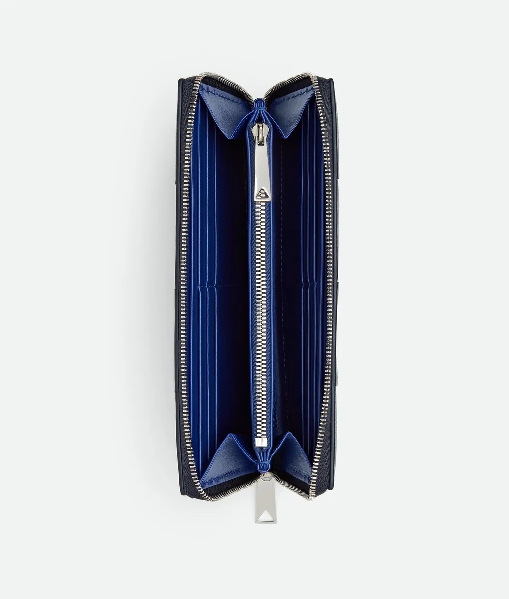 Intrecciato Zip Around Wallet