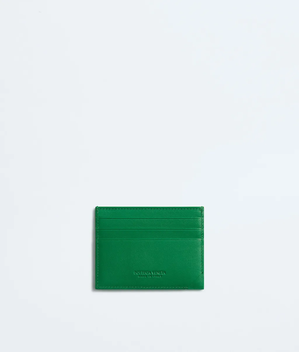Intrecciato Stamp Credit Card Case