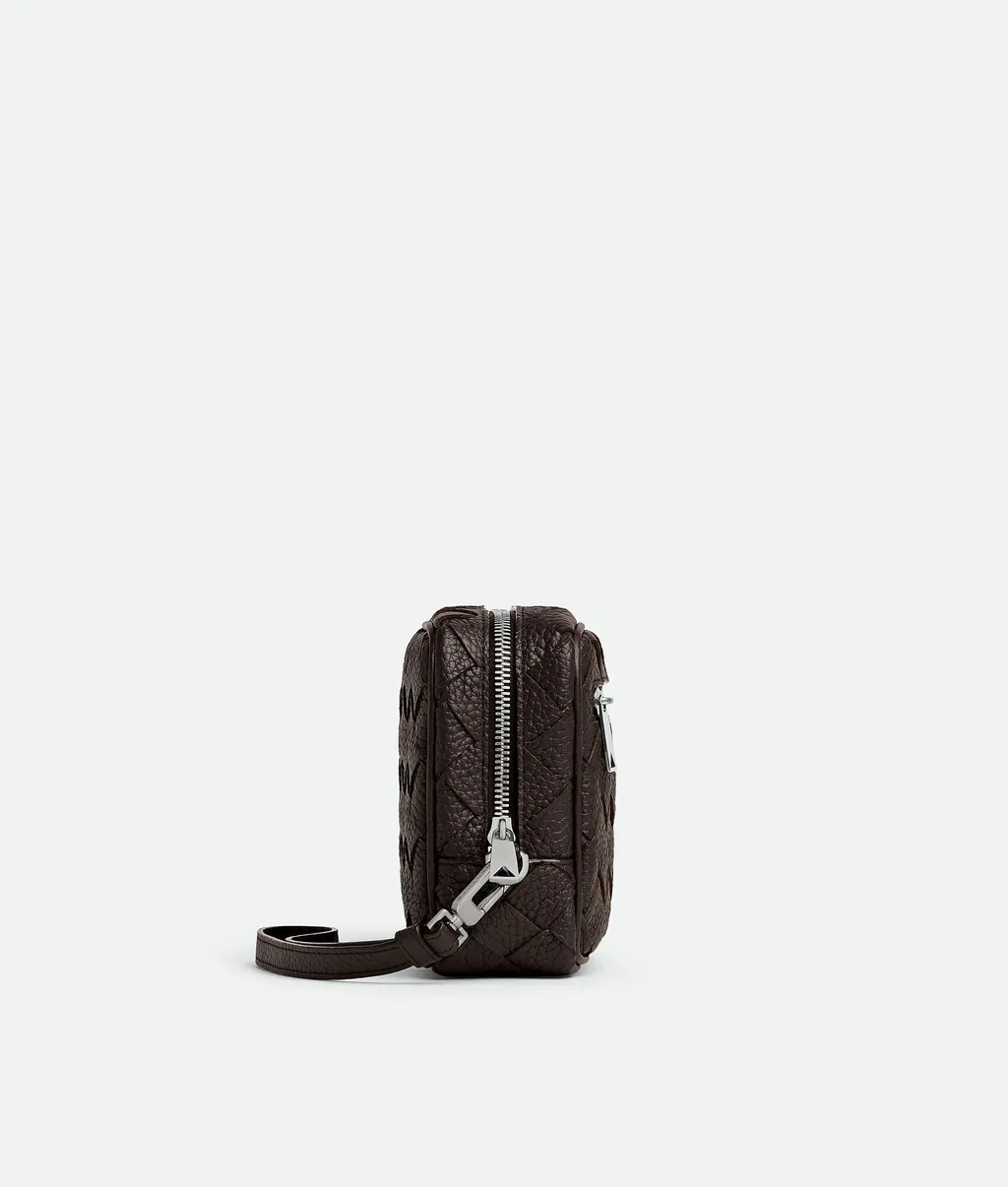 Intrecciato Small Pouch With Wristlet
