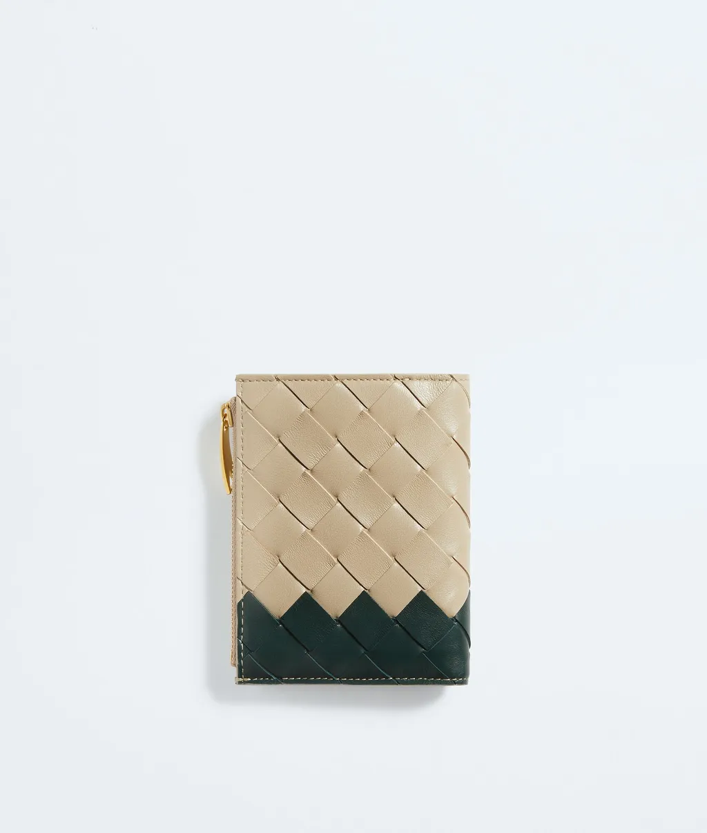 Intrecciato Small Bi-Fold Wallet