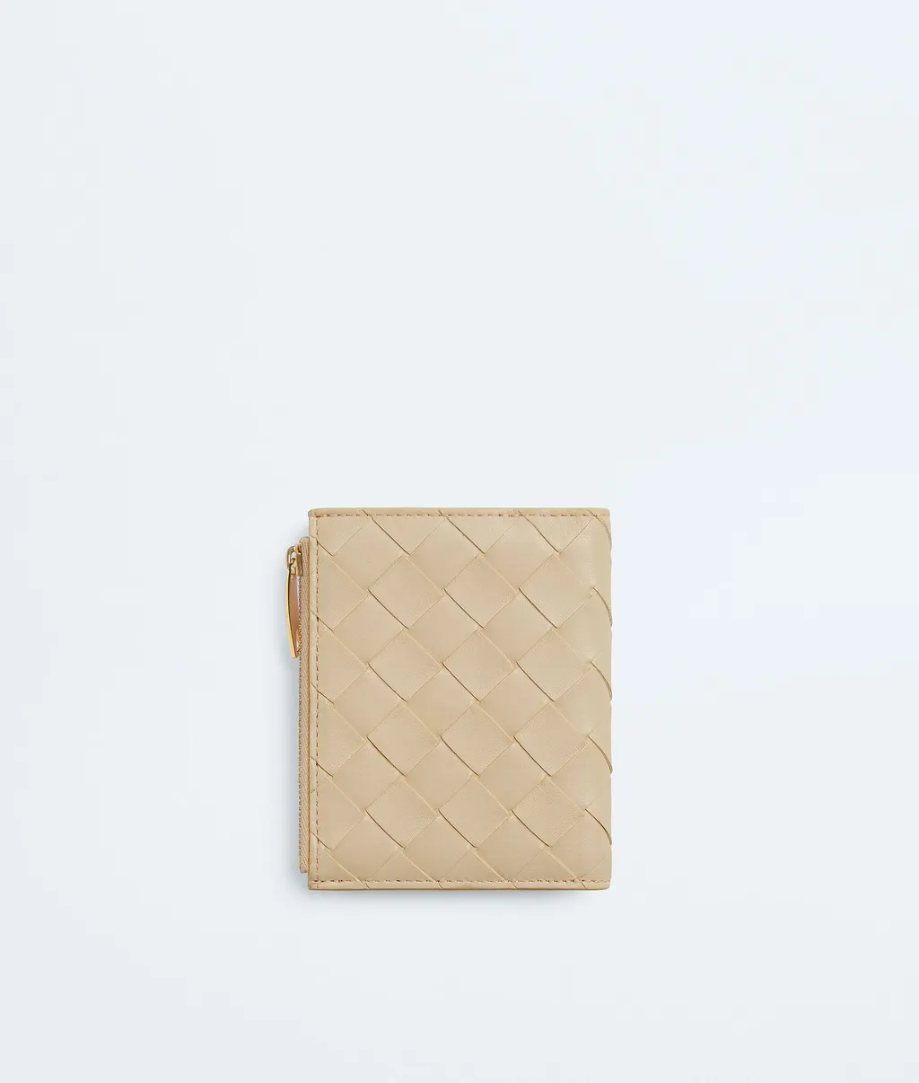 Intrecciato Small Bi-Fold Wallet