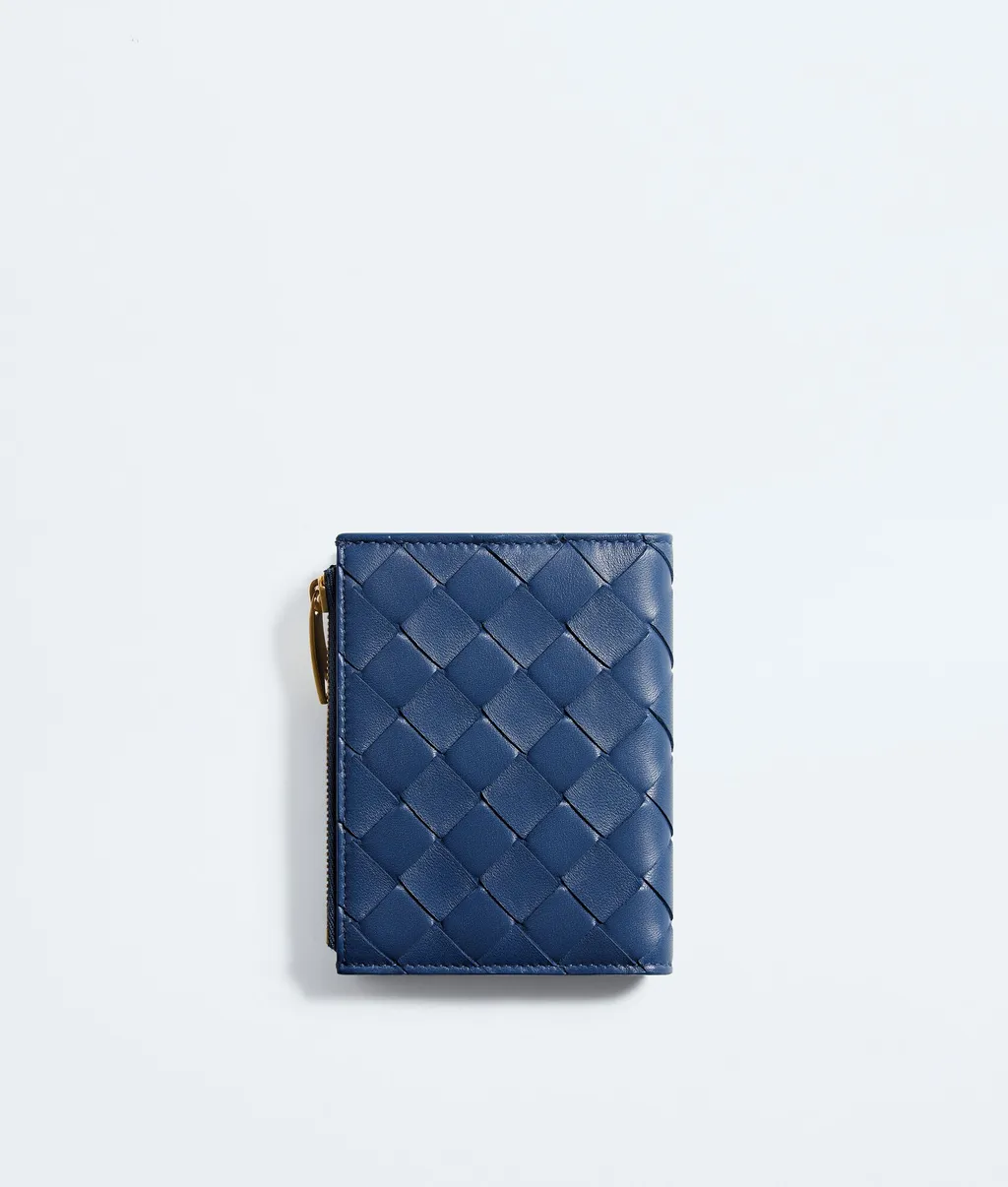 Intrecciato Small Bi-Fold Wallet