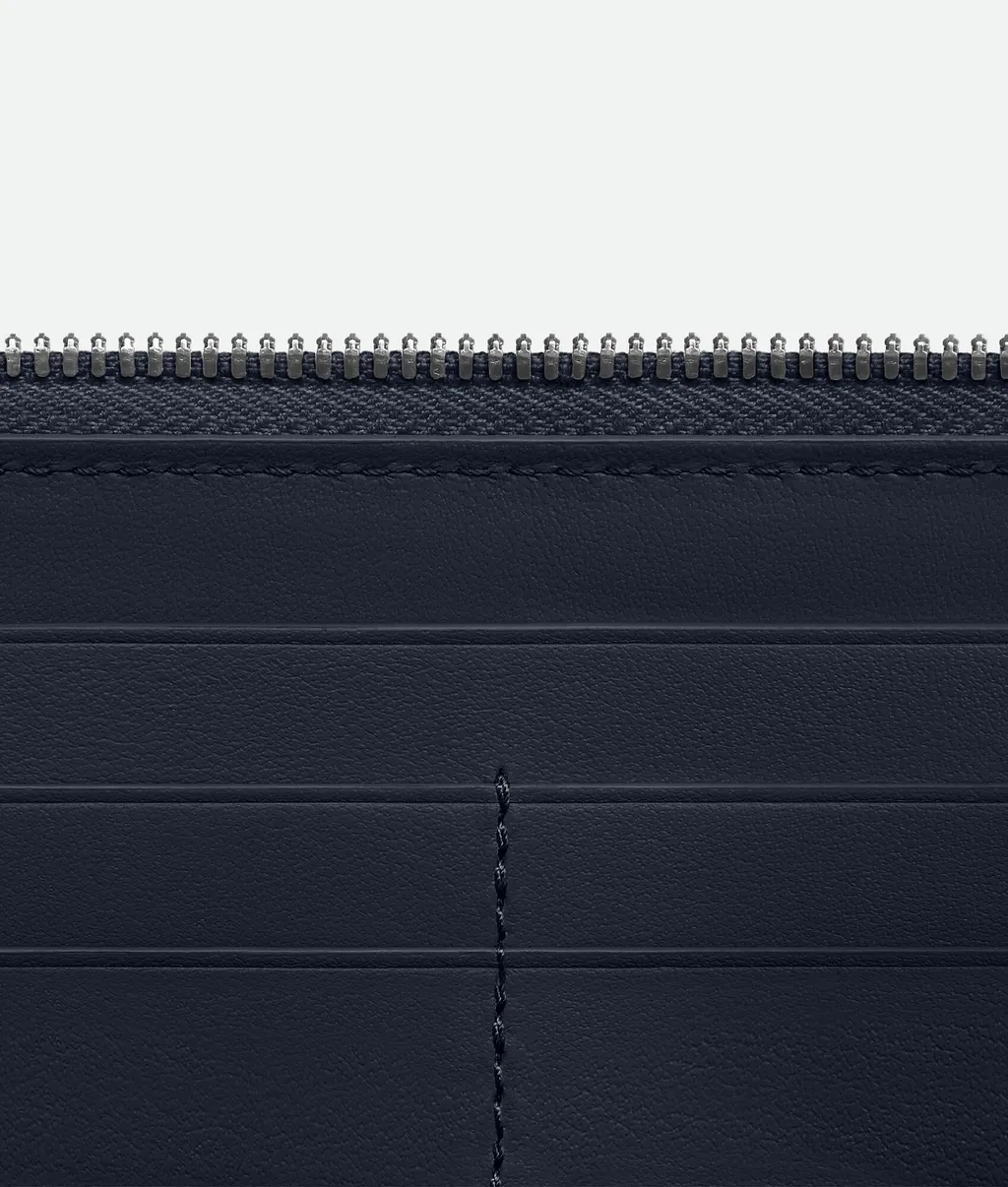 Intrecciato Piccolo Zip Around Wallet