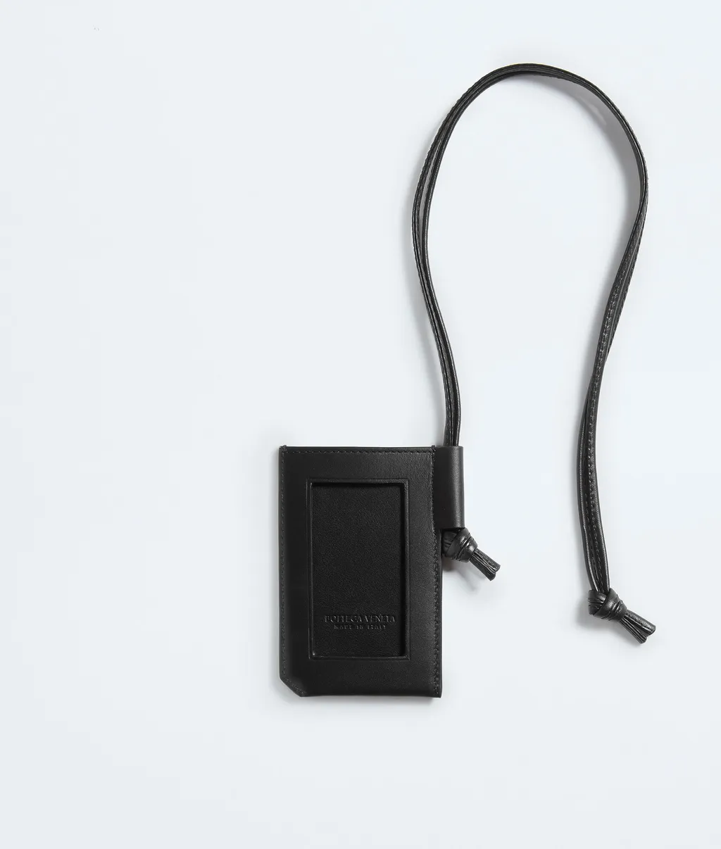 Intrecciato Piccolo Badge Holder