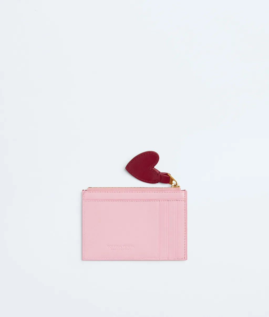 Intrecciato Zipped Card Case