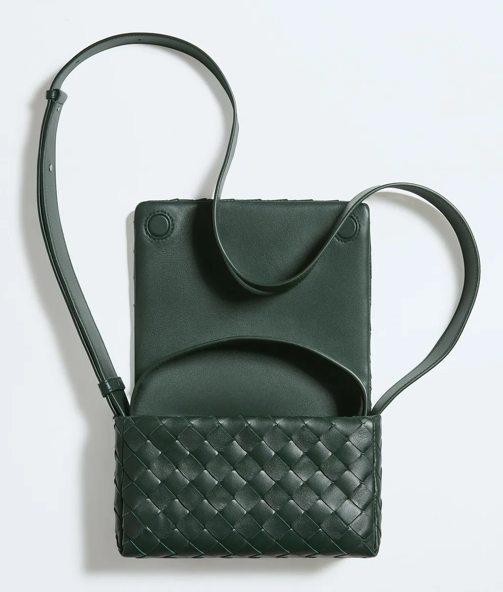 Intrecciato Mini Bag With Flap