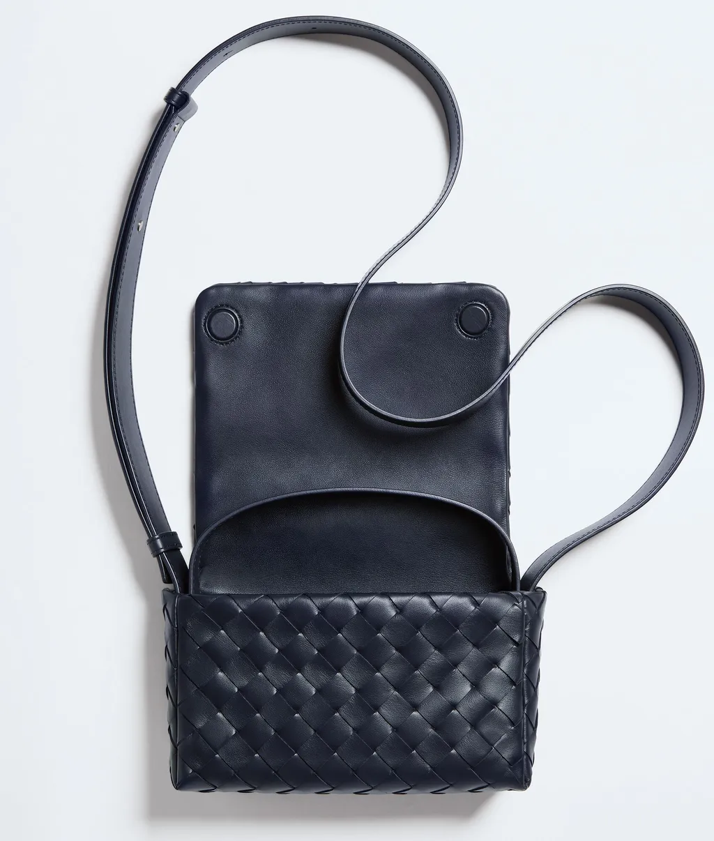 Intrecciato Mini Bag With Flap