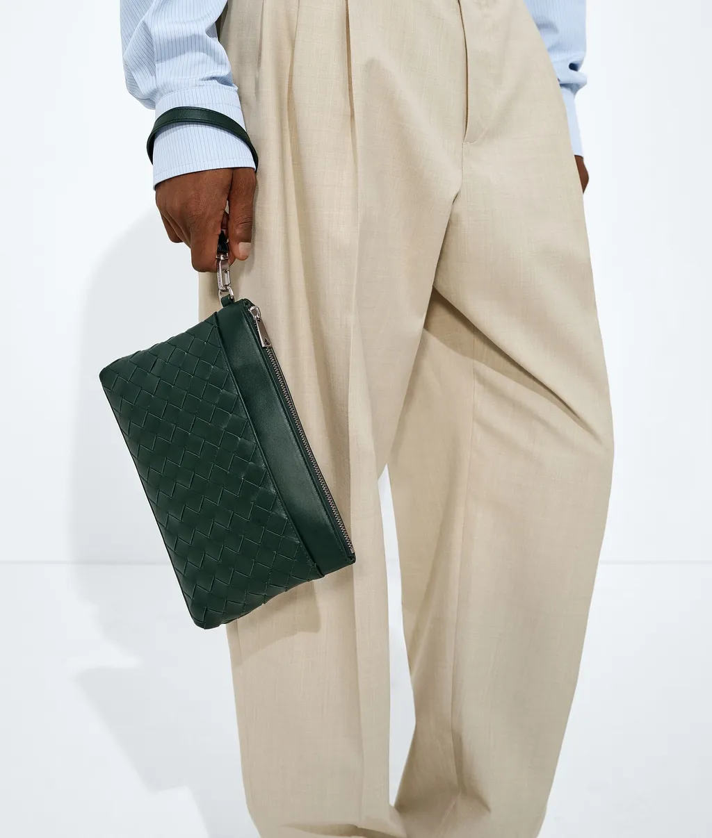 Intrecciato Prism Pouch