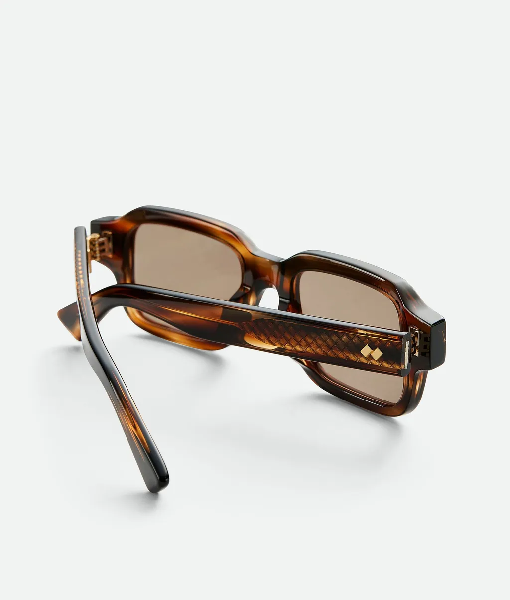 Intrecciato Rectangular Sunglasses