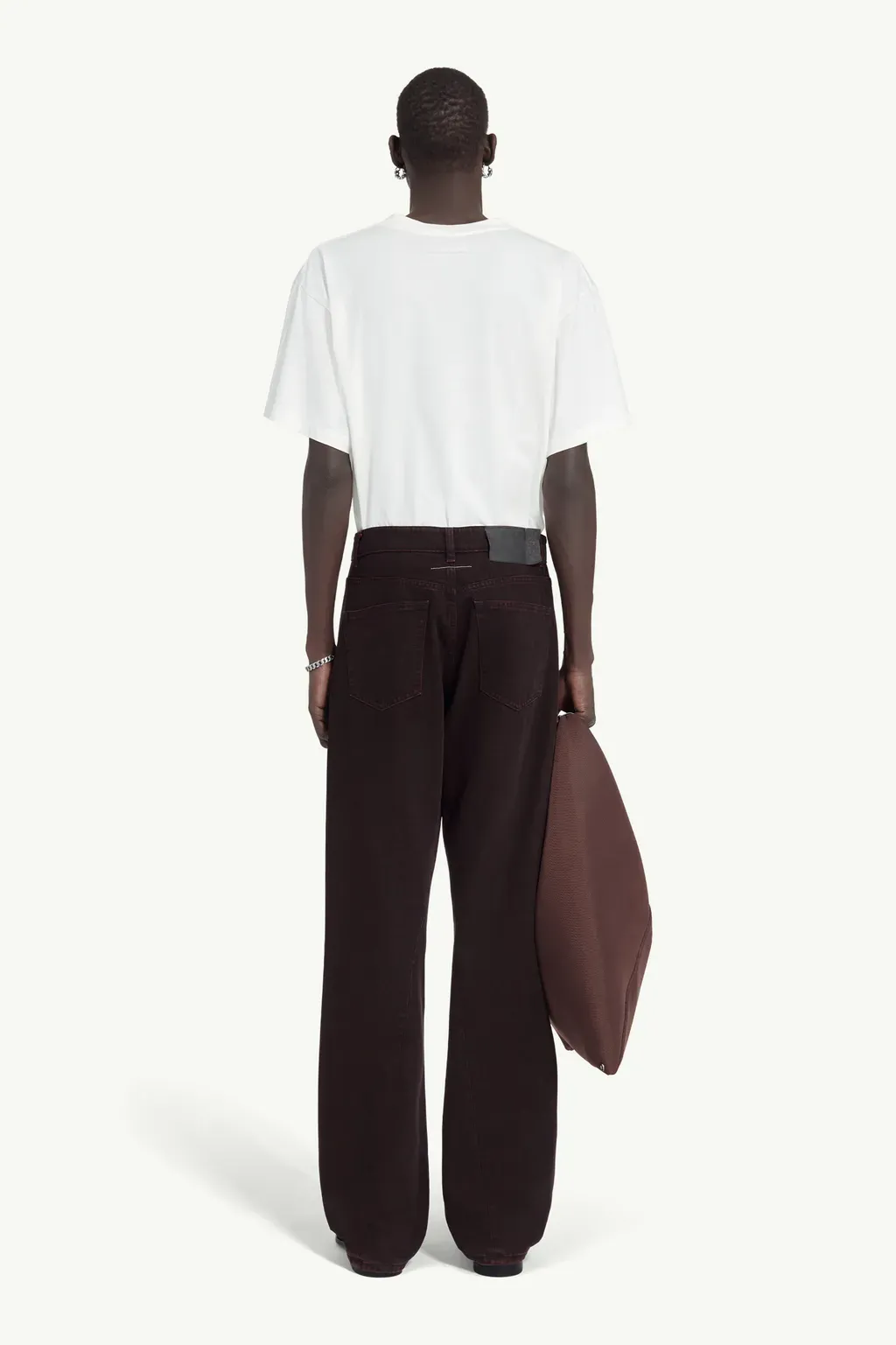 Burgundy Jeans