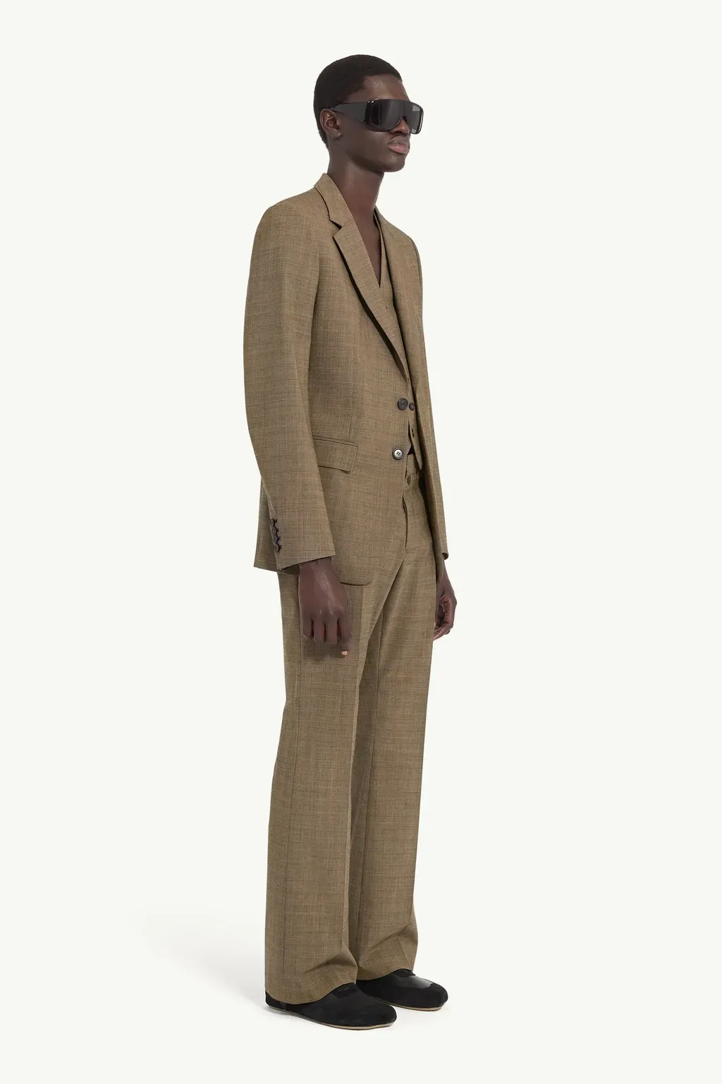 Check Suit Jacket