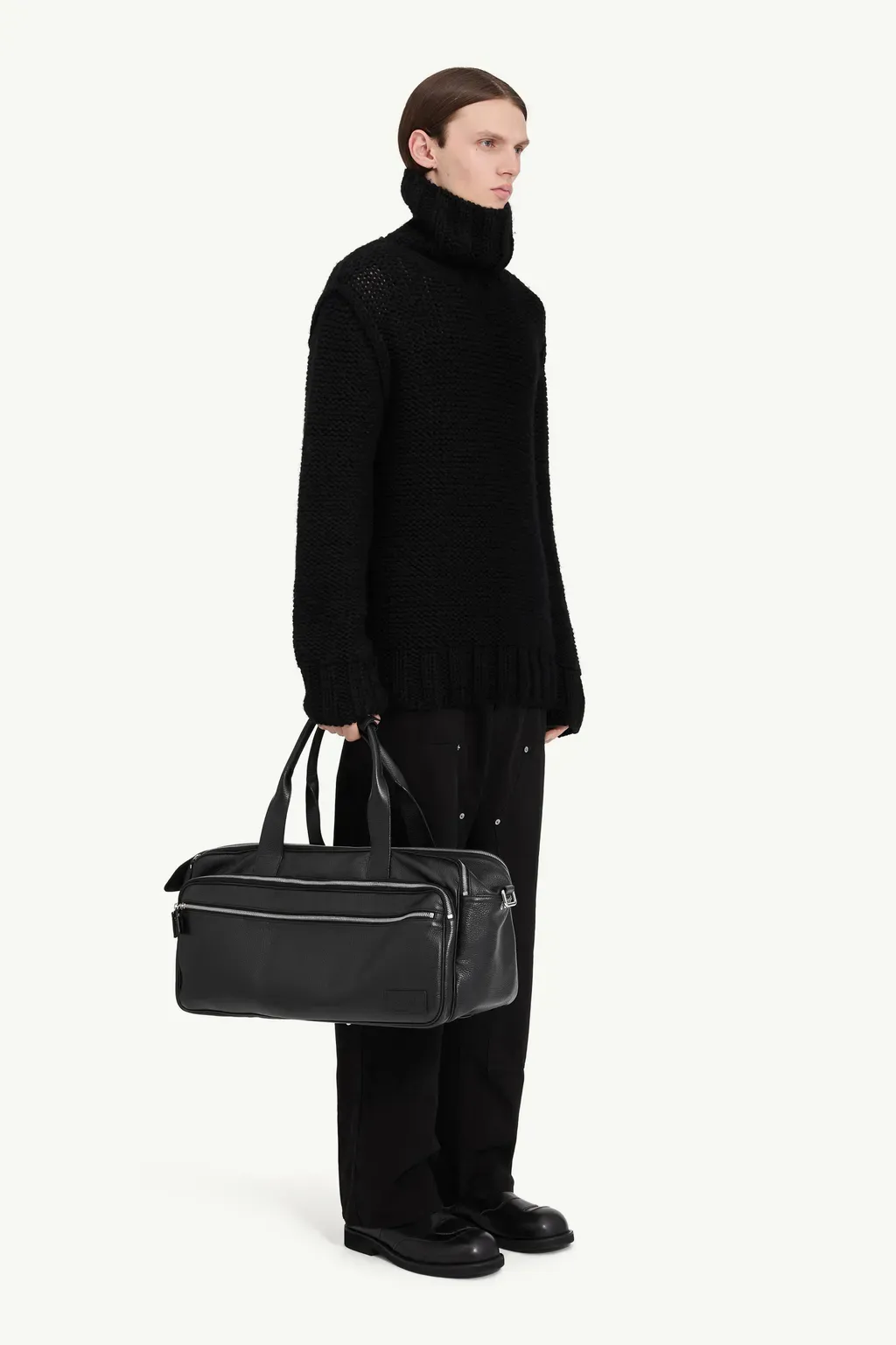 Chunky Wool Turtleneck Jumper