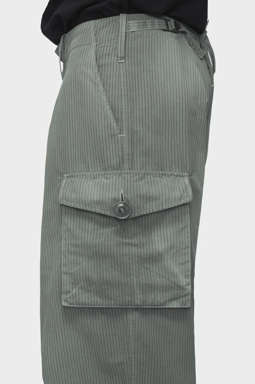 Cotton-Blend Cargo Trousers