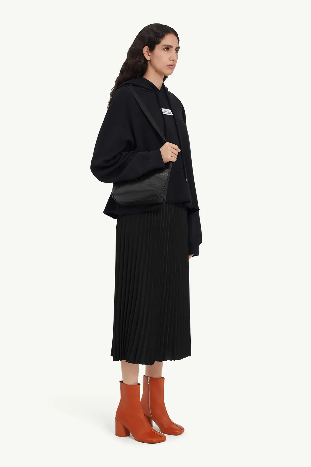 Cotton Hooded Sweatshirt