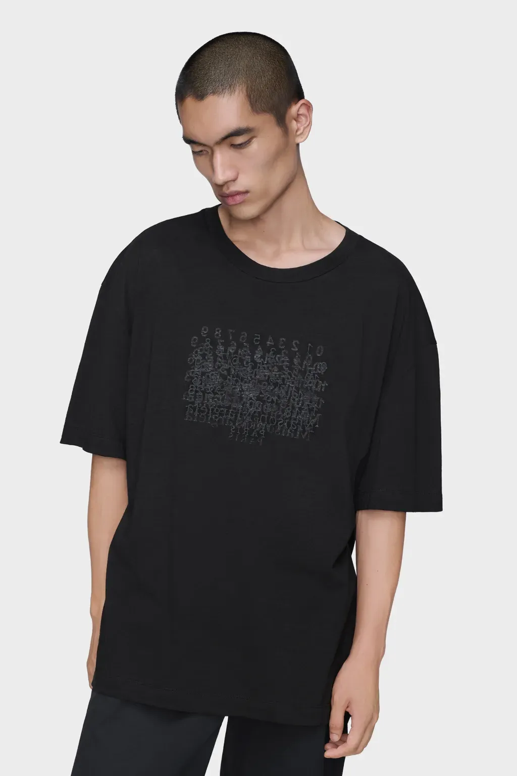 Cotton Numerical T-Shirt