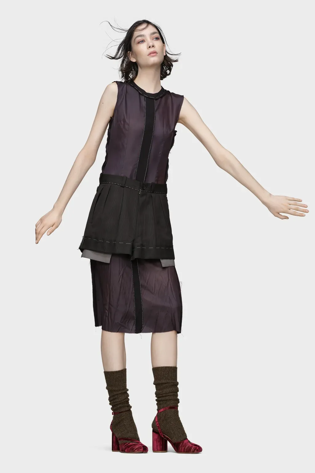 Decortiqué Midi Dress