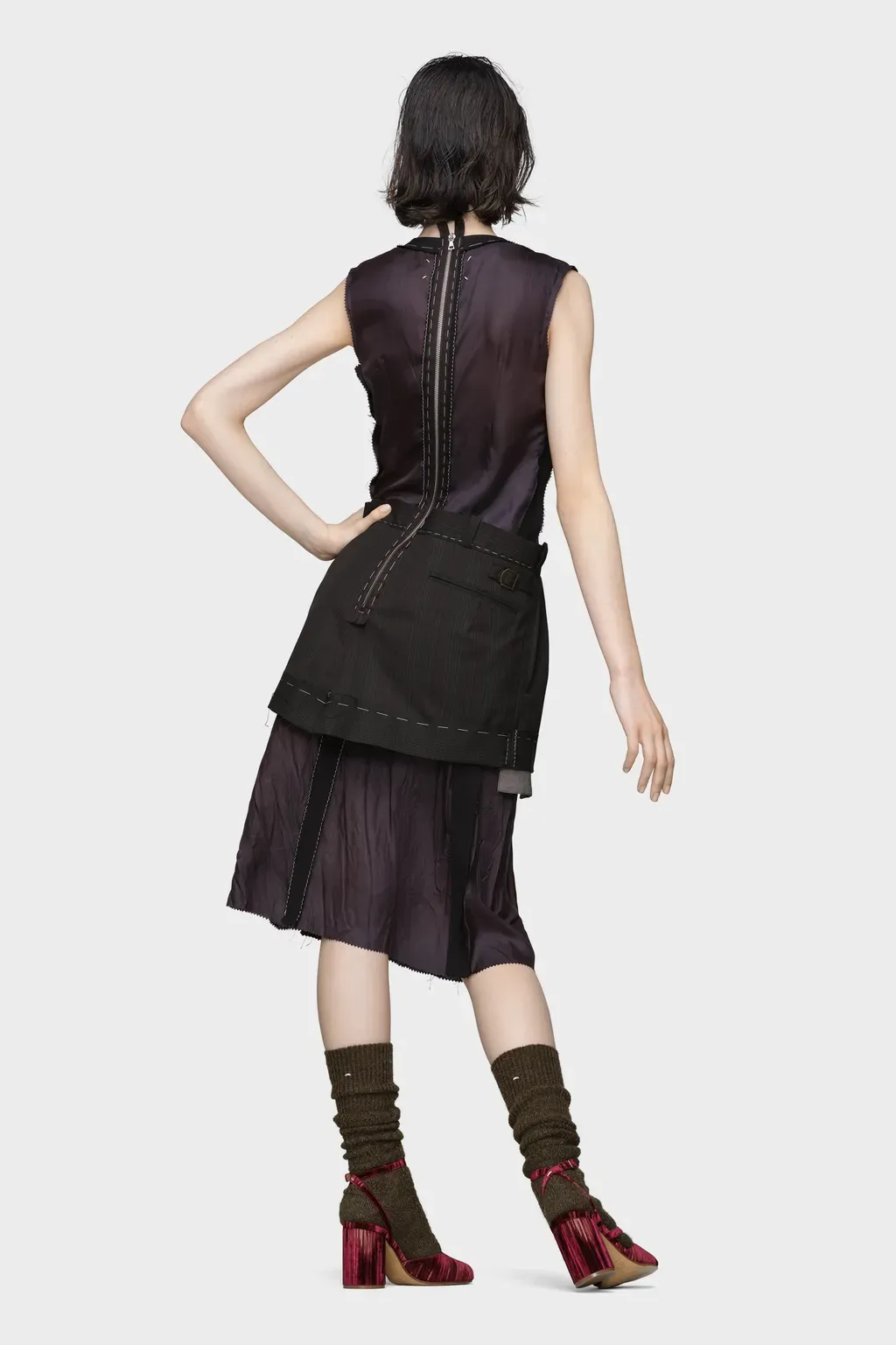 Decortiqué Midi Dress