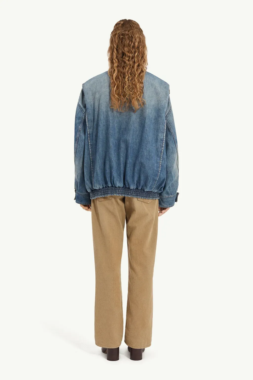 Denim Jacket With Flap Pockets
