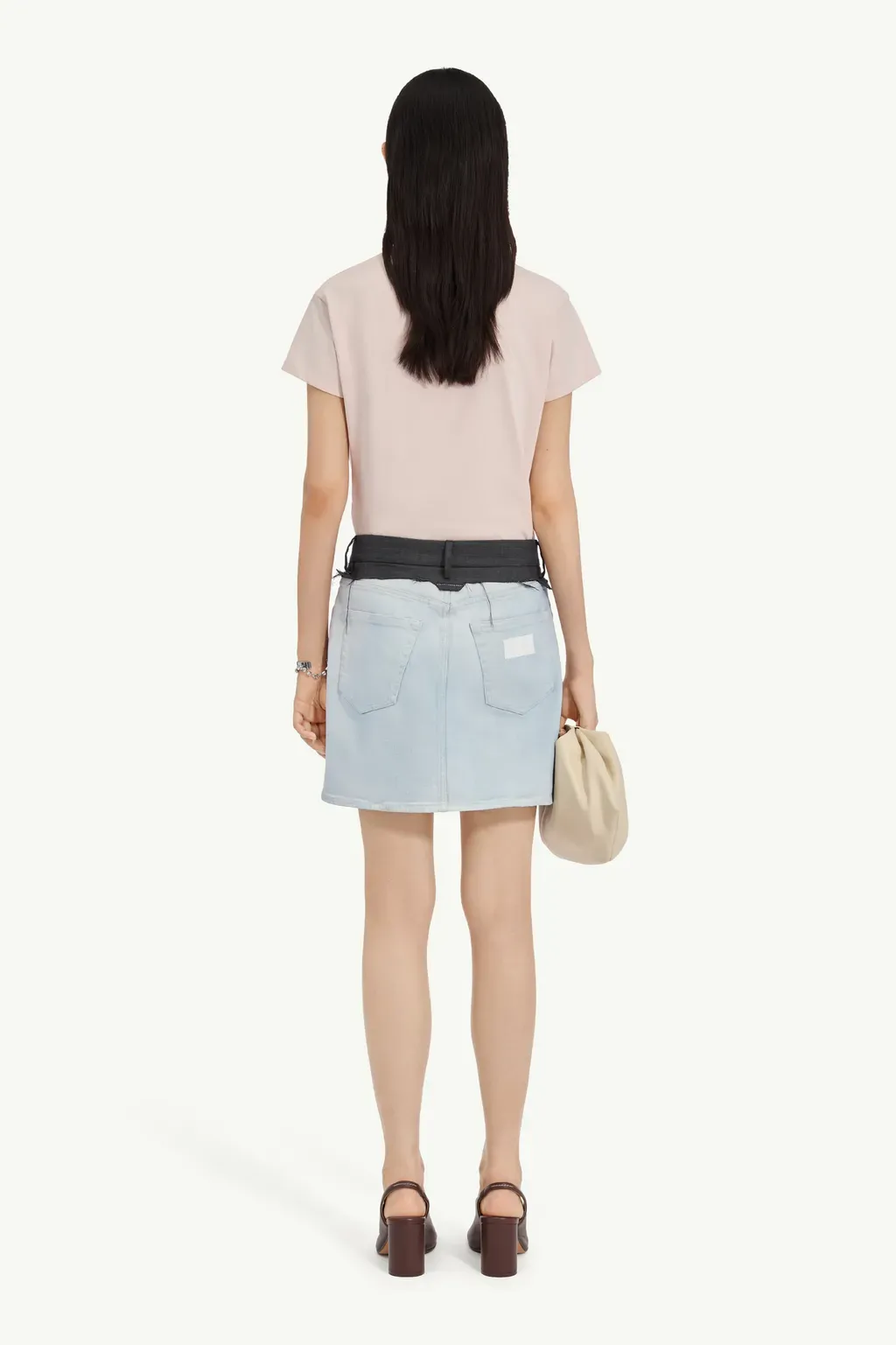 Denim Mini Skirt