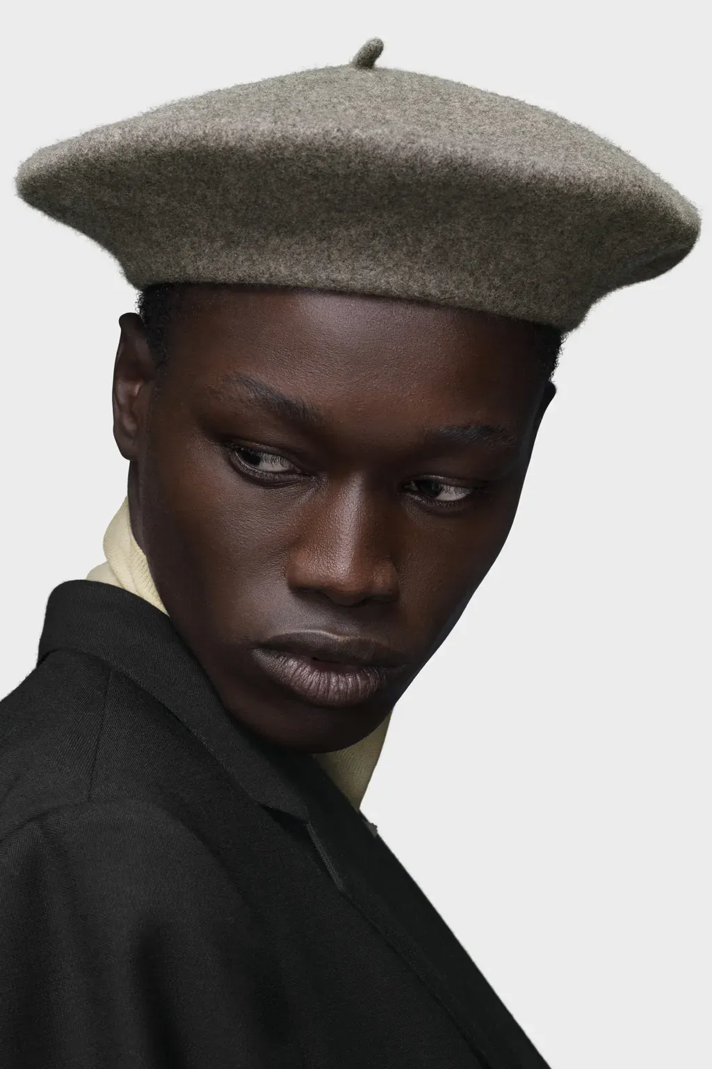 Felted Wool Beret