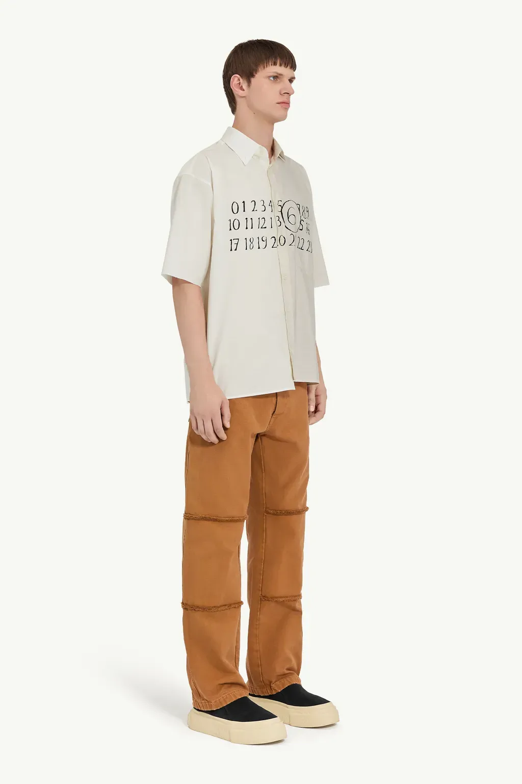 Asymmetric Poplin Shirt