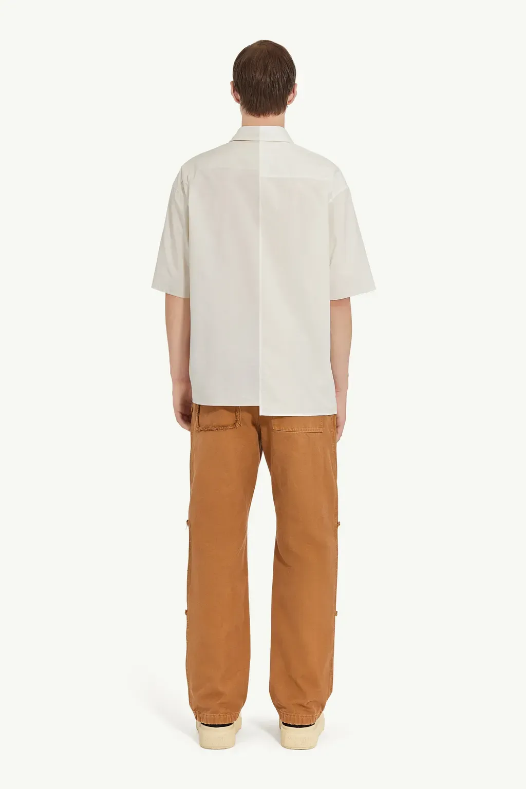 Asymmetric Poplin Shirt