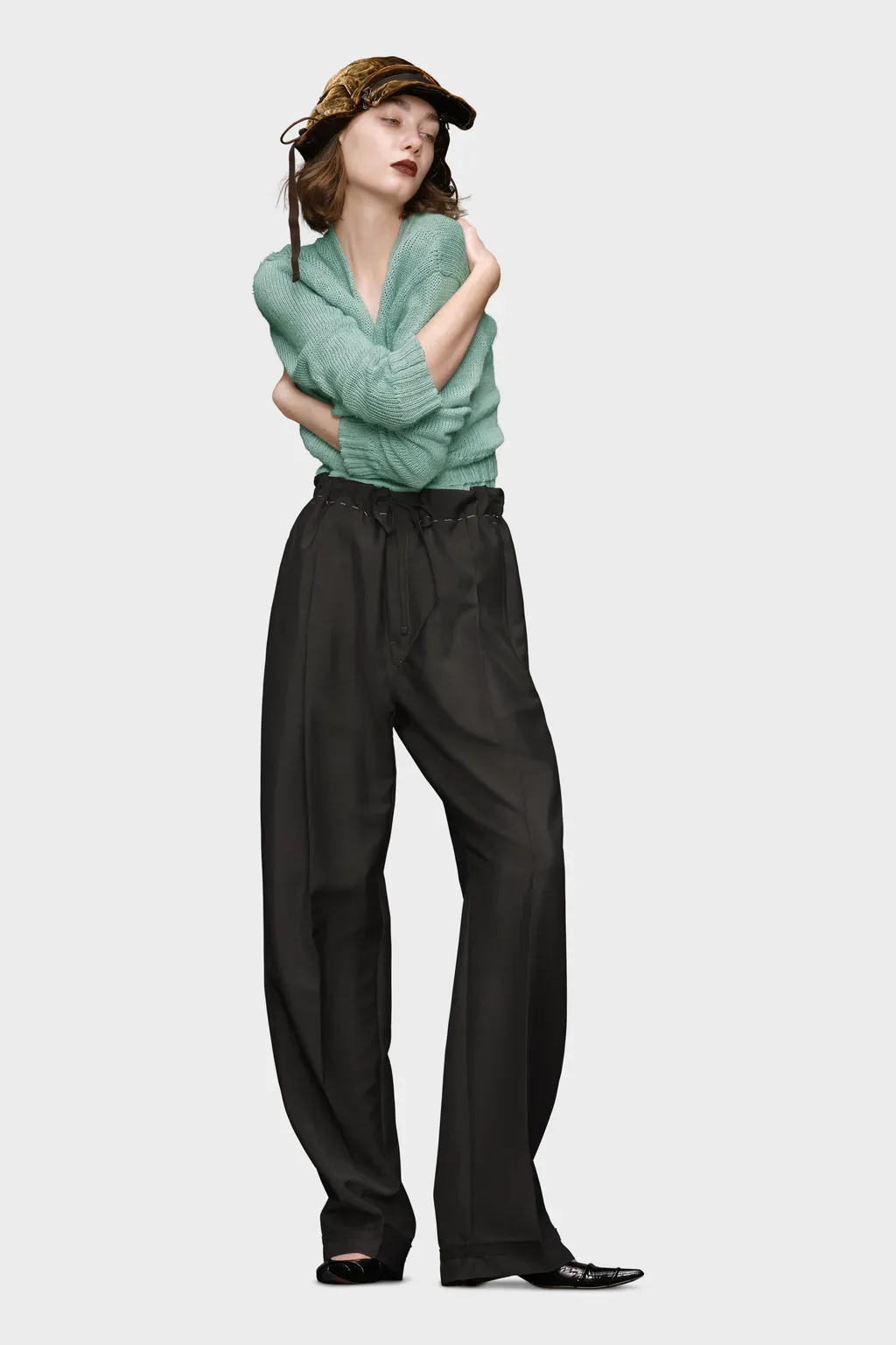 Gardening Hemp Knit Cardigan