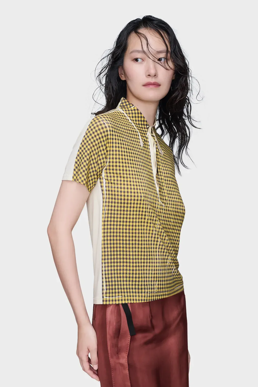 Gingham Polo Shirt
