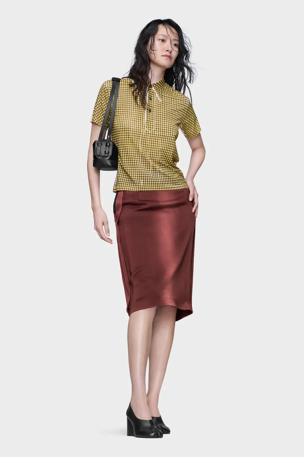 Gingham Polo Shirt