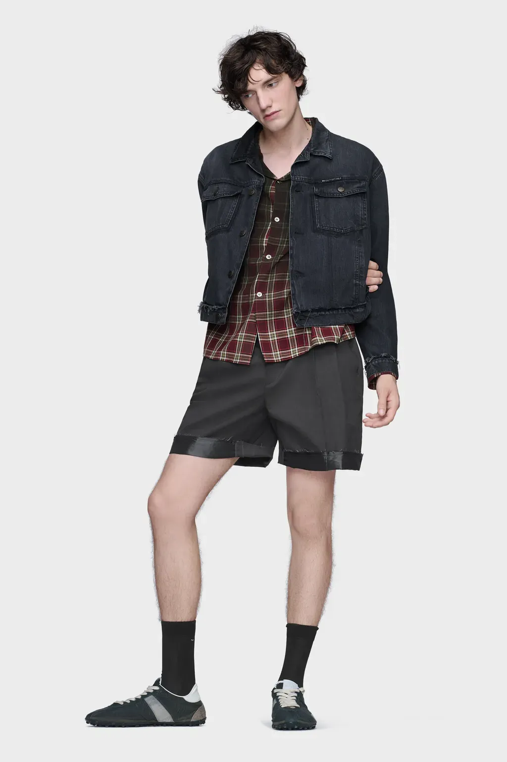 Gradient Check Shirt