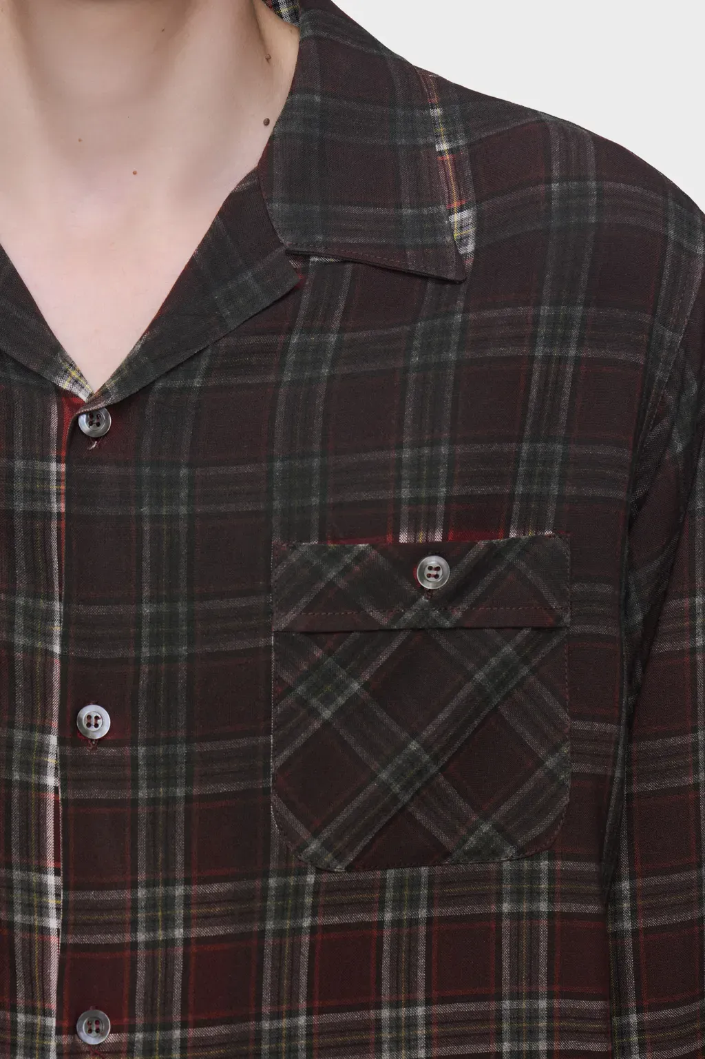 Gradient Check Shirt
