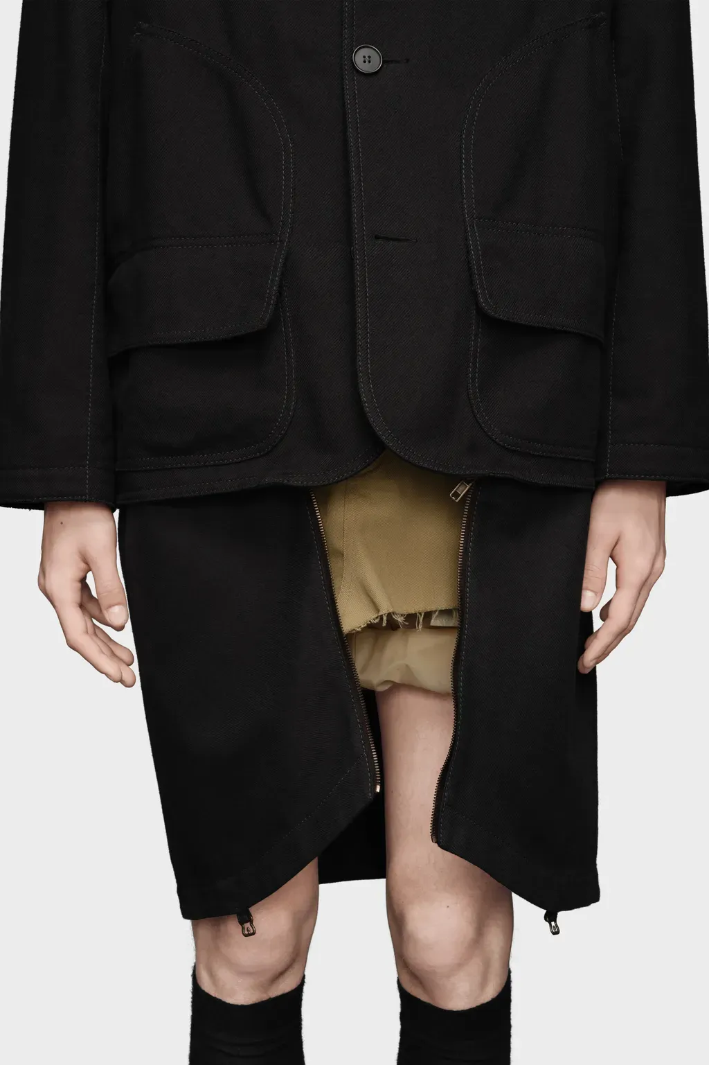 Heavy Cotton Double Coat