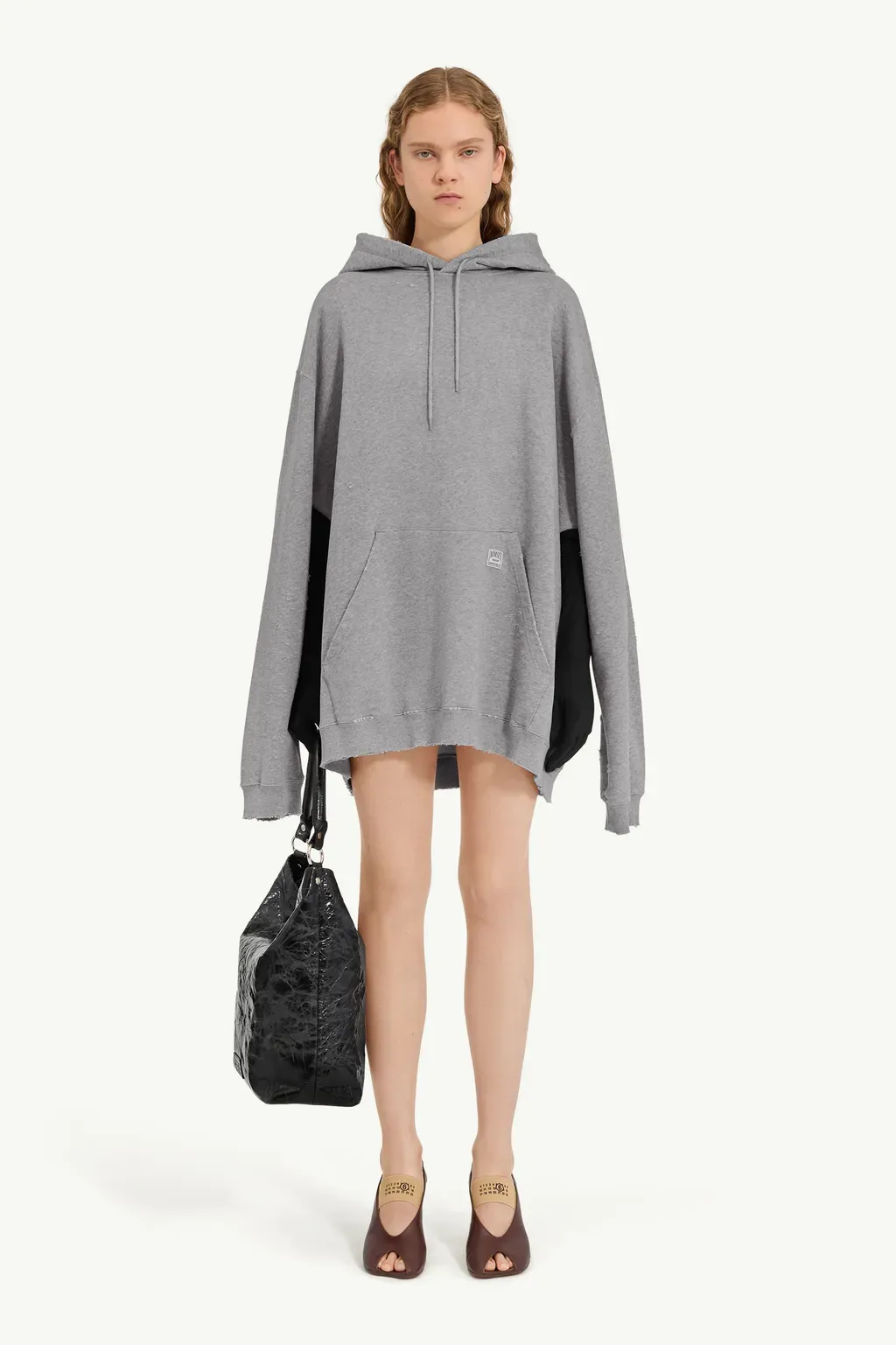 Hooded Sweatshirt With Gloves