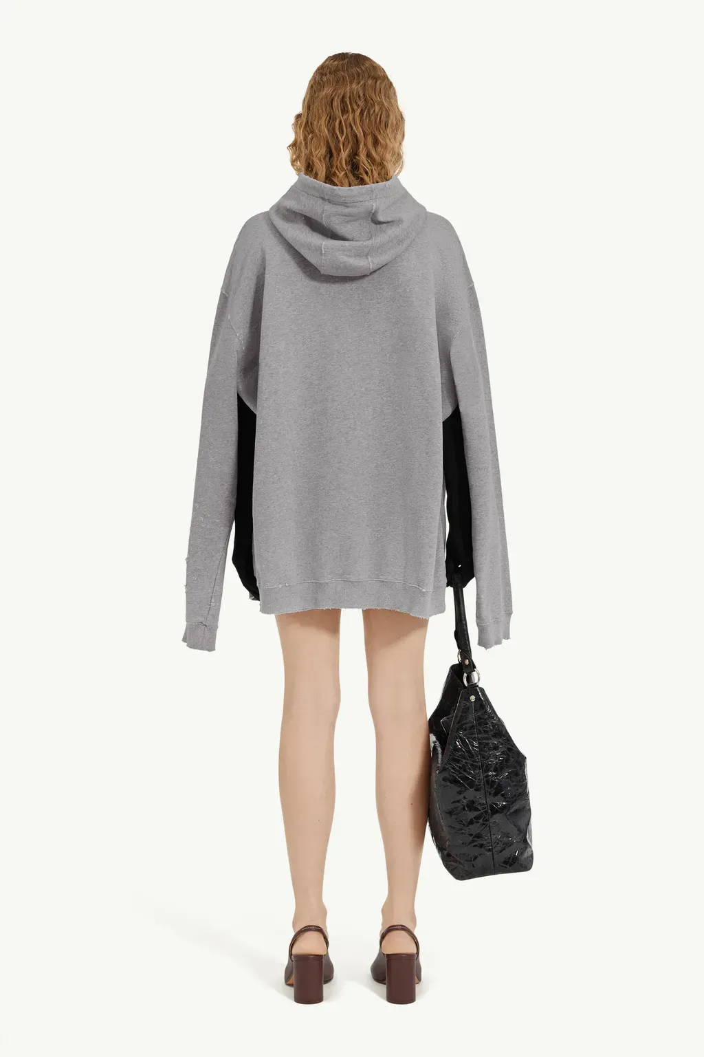 Hooded Sweatshirt With Gloves