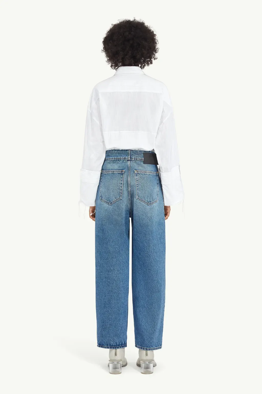 Light Blue Denim Trousers