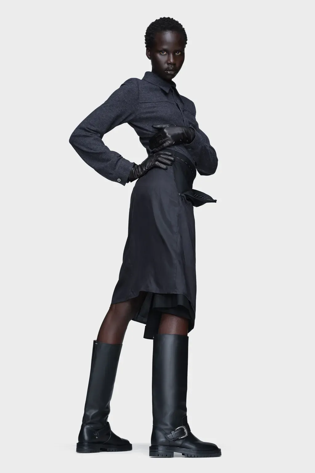Long-Sleeved Dress