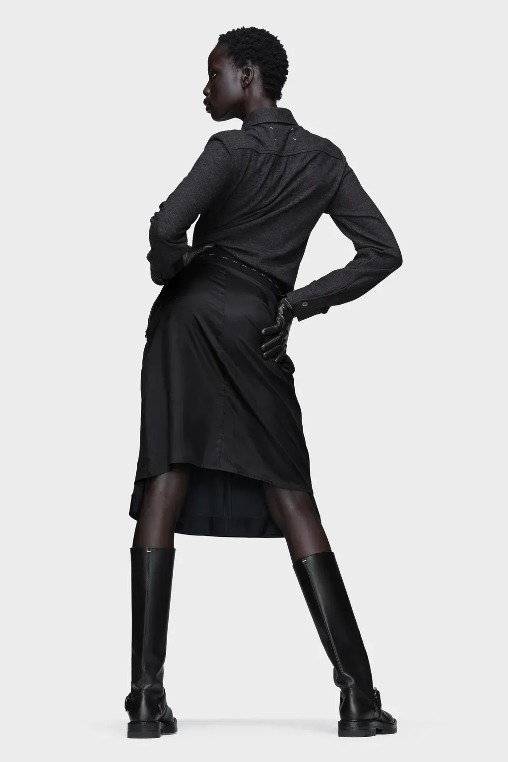 Long-Sleeved Dress