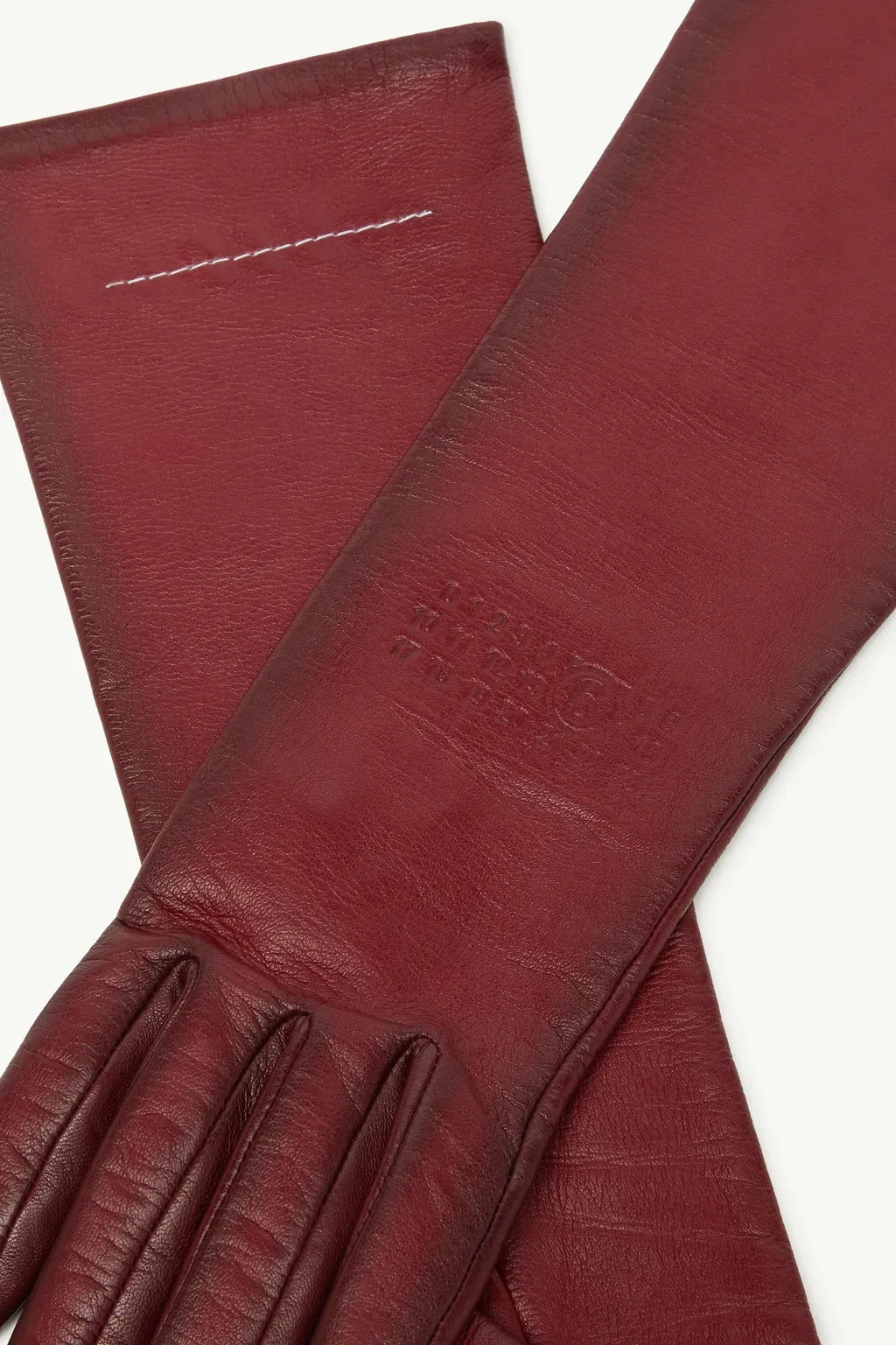 Mid-Length Leather Gloves