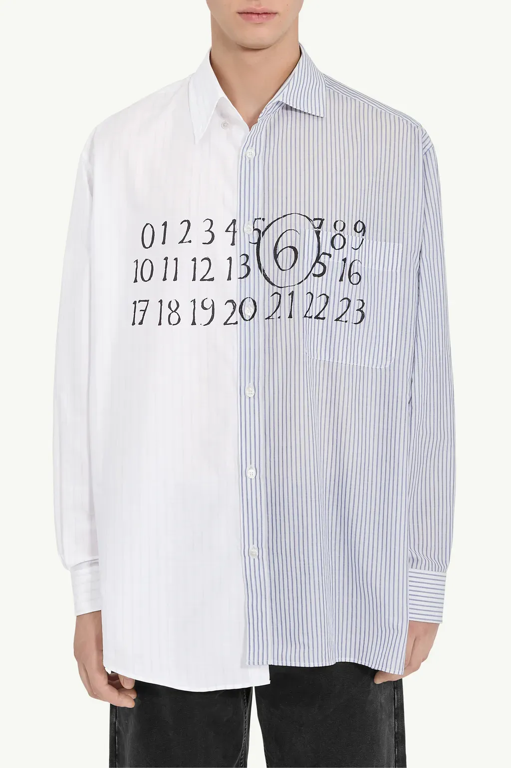 Numeric Asymmetric Shirt