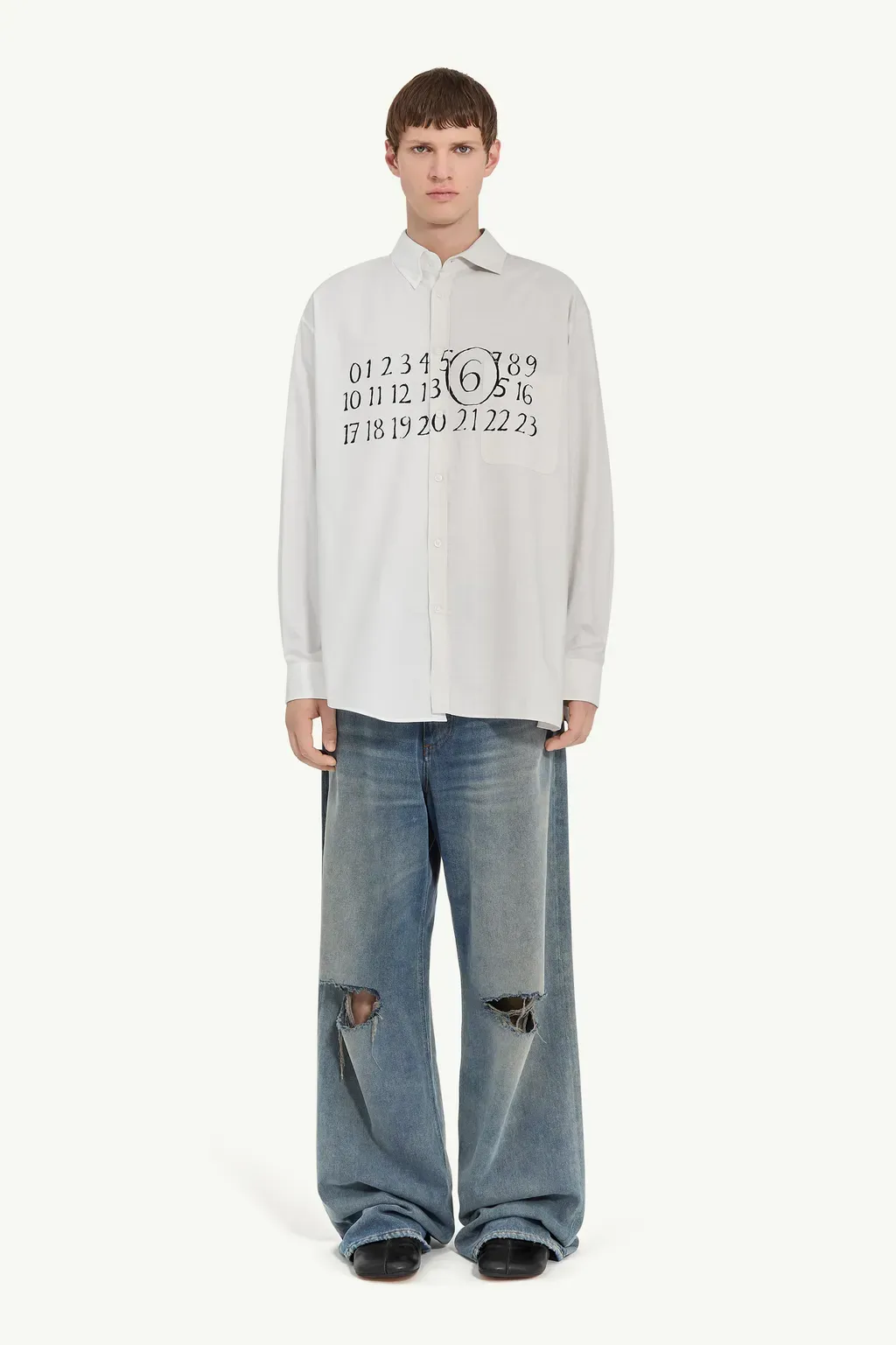 Numeric Asymmetric Shirt