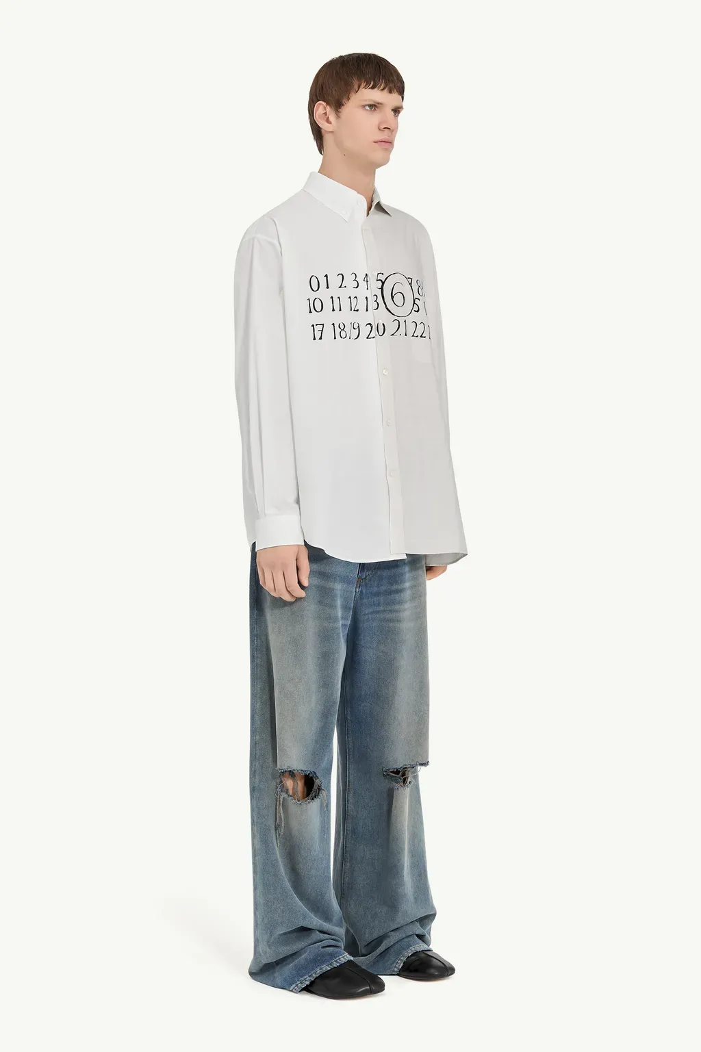 Numeric Asymmetric Shirt