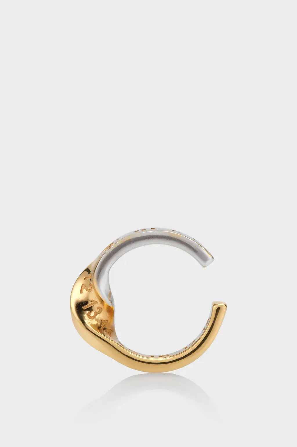 Numeric Diamond Ear Cuff