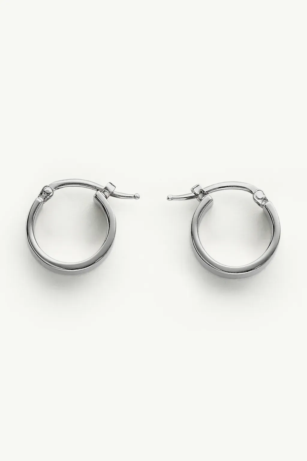 Numeric Hoop Earrings