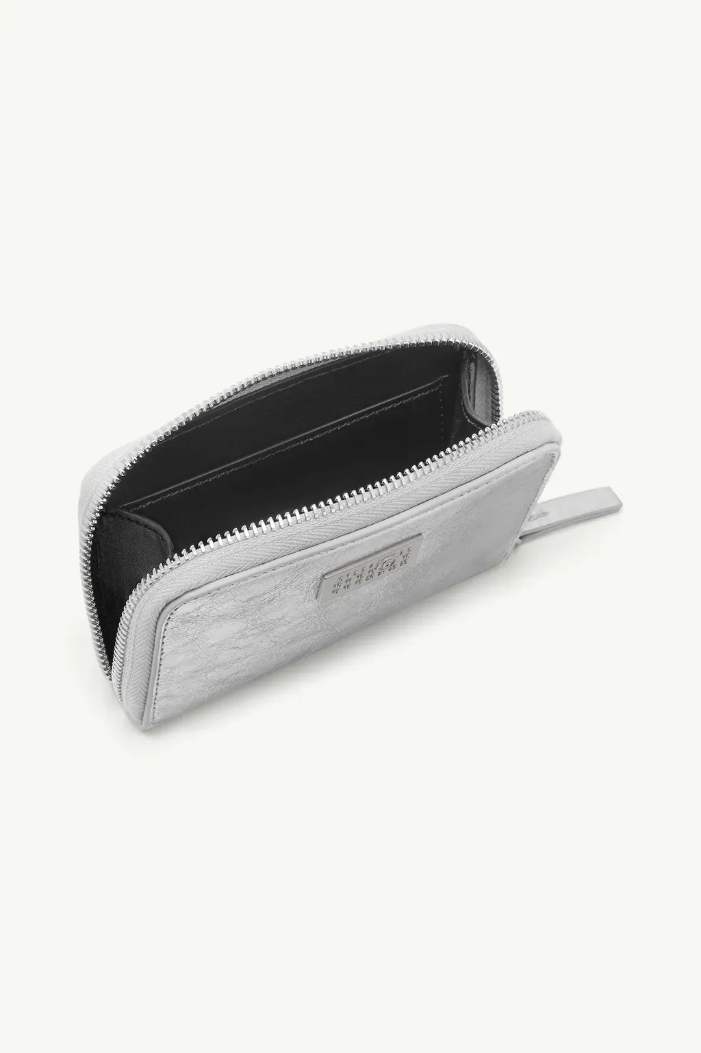 Numeric Leather Zip Wallet