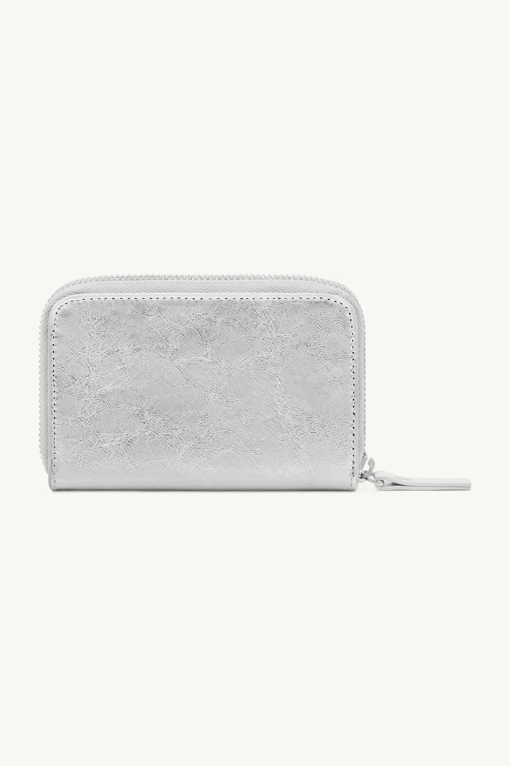 Numeric Leather Zip Wallet