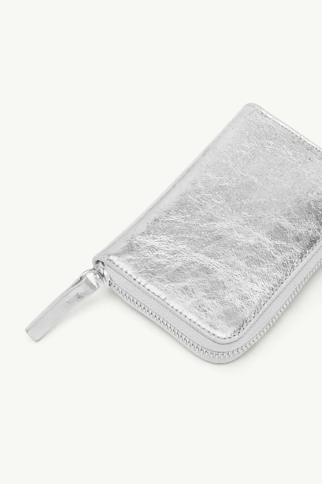 Numeric Leather Zip Wallet