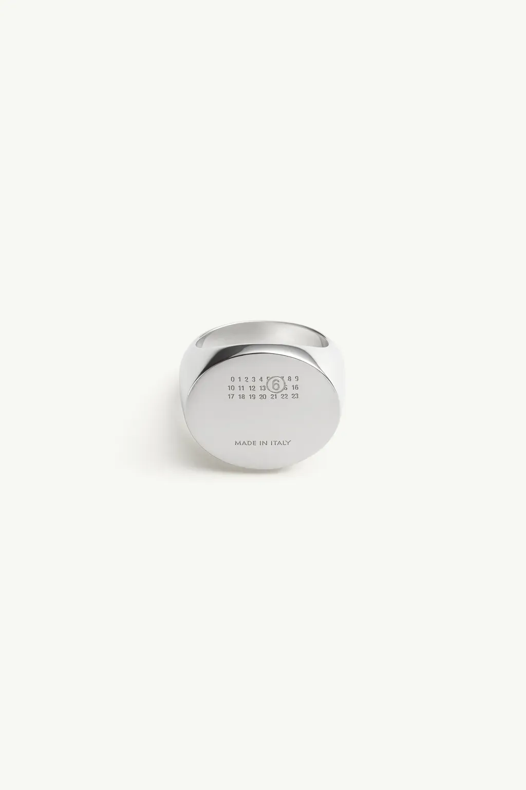 Numeric Oval Ring
