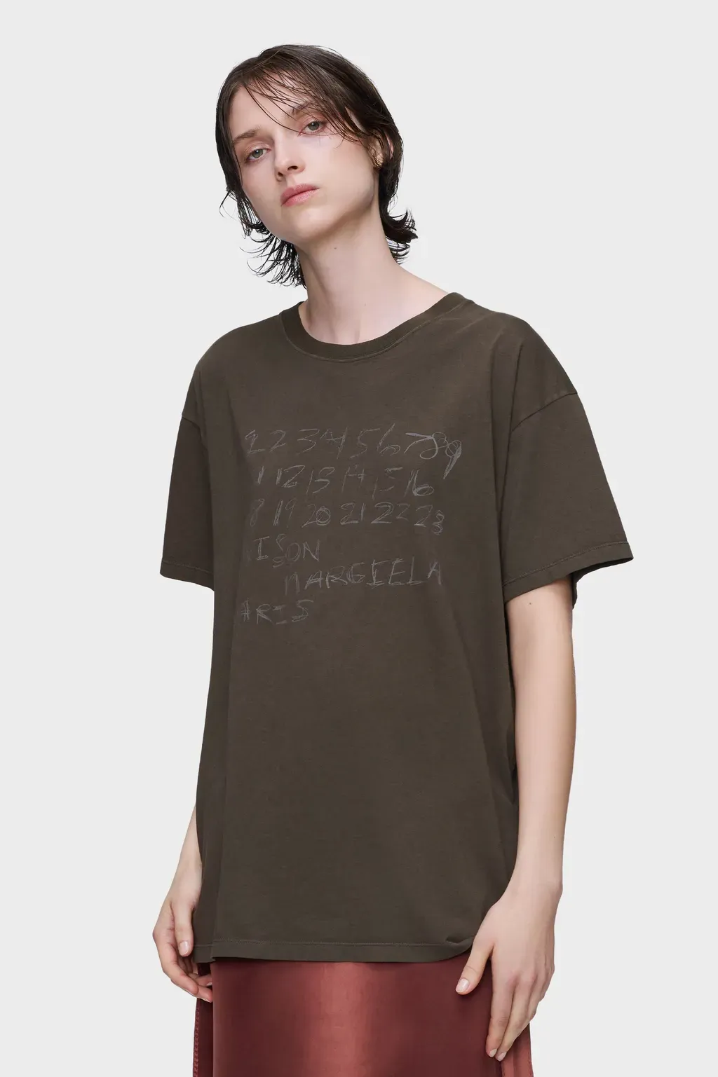 Numerical Cotton T-Shirt